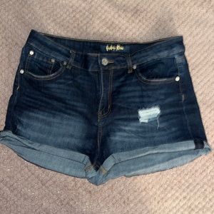 Indigo Rein Denim Shorts